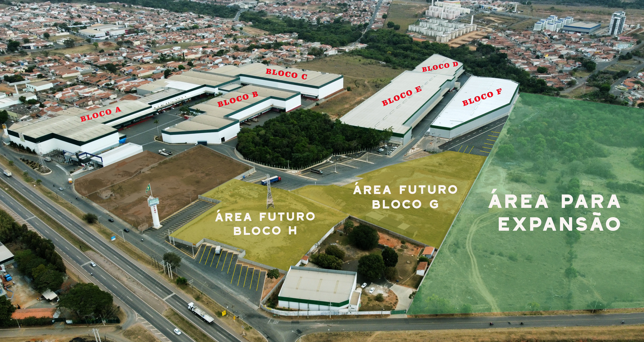 Centro Logístico / Industrial Rio Claro  - Locação de Galpões & Armazém