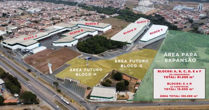 Barracão industrial São Paulo